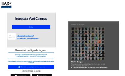 webcampus insusep.edu.ar|webcampus2 uade.